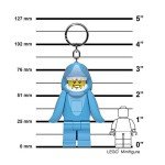 Shark Suit Guy LEGO Keychain Light - 3 Inches
