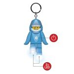 Shark Suit Guy LEGO Keychain Light - 3 Inches