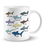 Sharks Design Coffee Mugs - PUHEI 331HYM-MKB