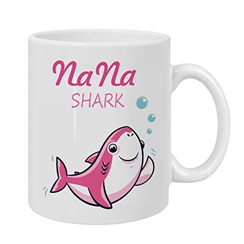 Nana Shark Mug - Funny Gift for Mom & Grandma