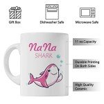 Nana Shark Mug - Funny Gift for Mom & Grandma