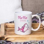 Nana Shark Mug - Funny Gift for Mom & Grandma