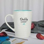 Daddy Shark Ceramic Mug - Perfect Gift for Dad