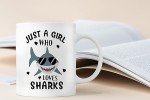 Shark-Themed Mug Set for Dining and Entertaining