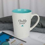Daddy Shark Ceramic Mug - Perfect Gift for Dad