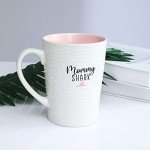 Mommy Shark Friend Mug - Fun Blue Ceramic