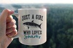 Just a Girl Who Loves Sharks Coffee Mug