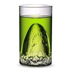 Handmade 300ML Shark Design Glass Beer Mug