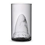 Handmade 300ML Shark Design Glass Beer Mug