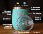 Funny Shark Wine Tumbler with Sliding Lid