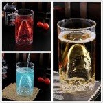 Handmade 300ML Shark Design Glass Beer Mug