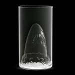 Handmade 300ML Shark Design Glass Beer Mug