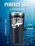 Shark Travel Mug - Stainless Steel Coffee Cup