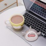 3D Shark and Bee Ceramic Coffee Mug