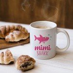 Cute Pink Shark Mug for New Moms