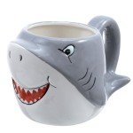 Smiling Shark Design 350ml Ceramic Coffee Mug