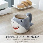 Smiling Shark Design 350ml Ceramic Coffee Mug