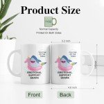 Funny Shark Mug – Your Daily Dose of Support