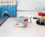 Shark Face 3D Ceramic Coffee Mug, 20 oz