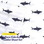 Shark-themed Kids Sheet Set - Twin XL
