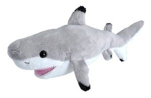 Black Tipped Shark Plush Toy - 11 Inches
