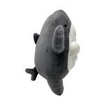 Kawaii Buff Shark Plush Toy for Cuddly Fun