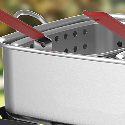 Outdoor Propane Fish Fryer with Double Basket