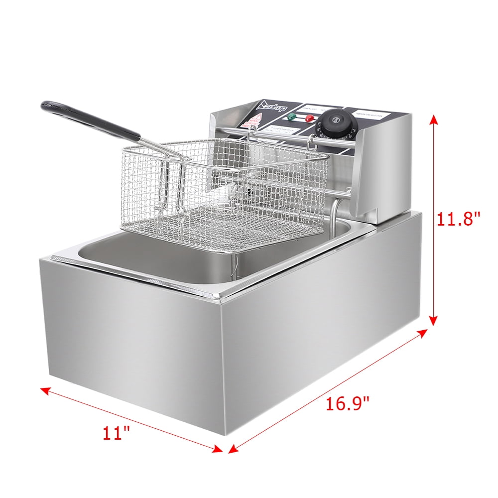 Zimtown Electric Deep Fryer - 6L Commercial