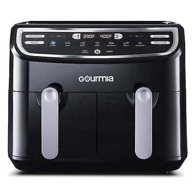 9-Qt Air Fryer: Dual Basket, 7 Functions