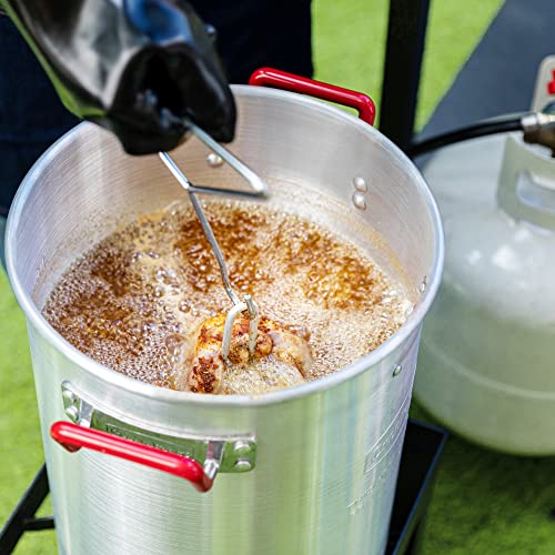 30 Qt. Fish Boiler Steamer Kit with Outdoor Turkey Fryer