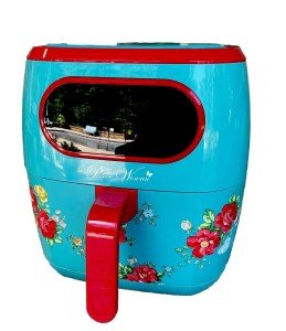 Pioneer Woman Vintage Floral Air Fryer, 6.3 Quart
