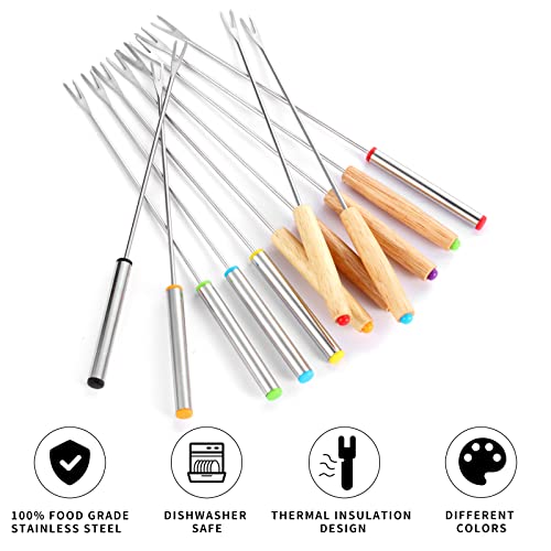 Stainless Steel Fondue Forks - 24 Pack