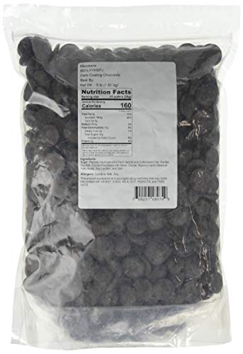 Dark Chocolate Coating Wafers - Merckens - 5lbs