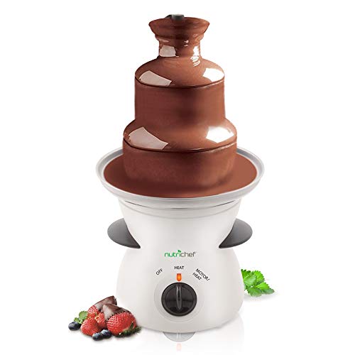 3 Tier Chocolate Fondue Fountain - Electric Stainless