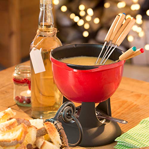 18Pcs Color Coded Stainless Steel Fondue Forks