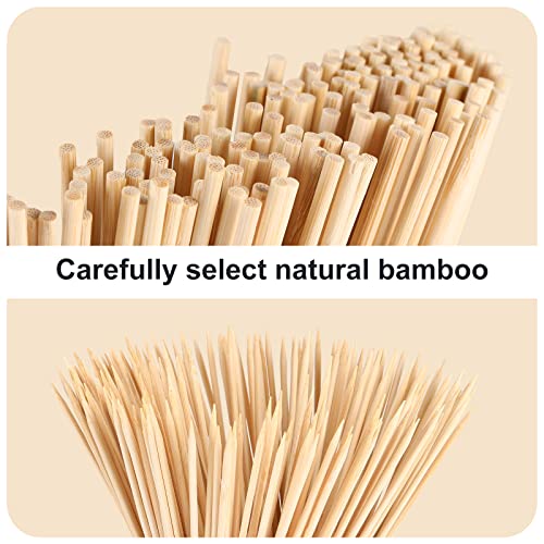 Natural Bamboo Skewers for BBQ, Appetizers & More!