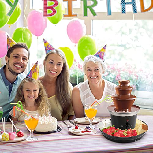 Stainless Steel Party Chocolate Fountain for Events (Mysterious Black)