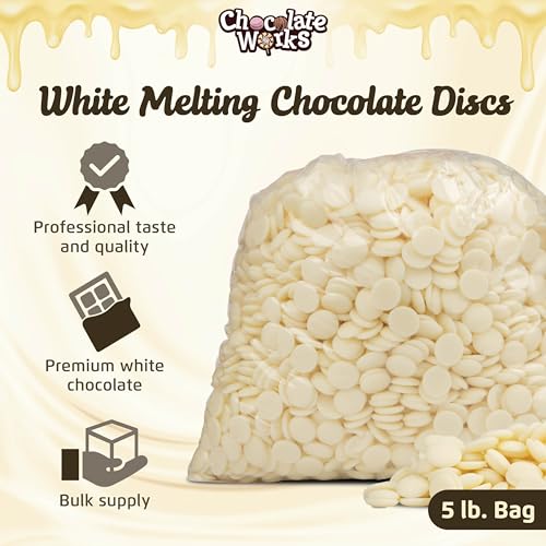 5 lb. Bag of White Chocolate Melting Discs