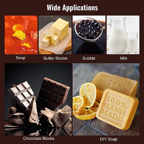 VEVOR 17.6 Lbs 2-Tank Chocolate Fountain Machine