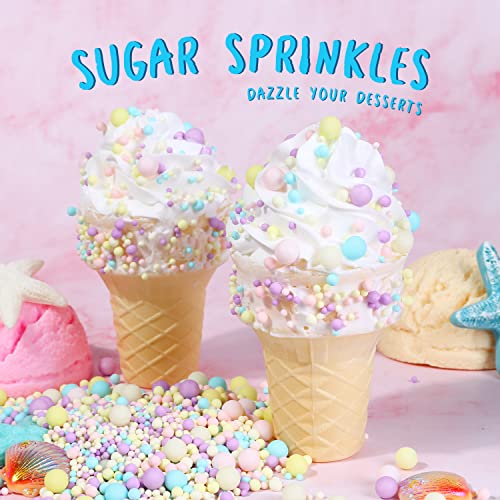 Edible Sprinkles for Cake Decorating, Cookie, Cupcake