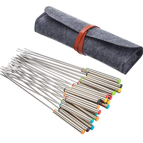 24 Pack of 9.5 Inch Stainless Steel Fondue Forks