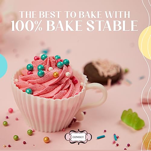 Assorted Rainbow Sprinkles for Cake Decoration - 3.5 Oz