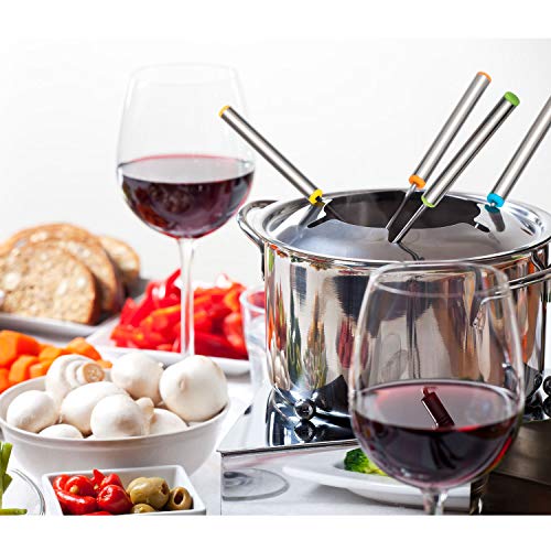 24 Pack of 9.5 Inch Stainless Steel Fondue Forks