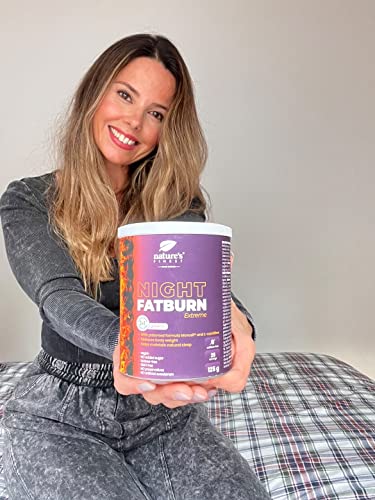 Nature's Finest Night FatBurn Extreme | Weight Loss Supplement to Slim Fast | Proven and 3rd Party Tested Fat Burner with Morosil, L-carnitine and Valerian | Lose Weight While You Sleep