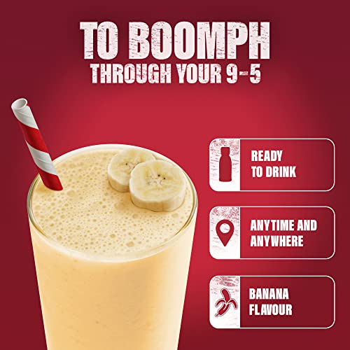 SlimFast Ready To Drink Shake, Tasty, Balanced Shake with 15g protein, 23 Vitamins and Minerals and No Sugar, Banana Flavour, 6 x 325 ml Multipack, Packaging May Vary