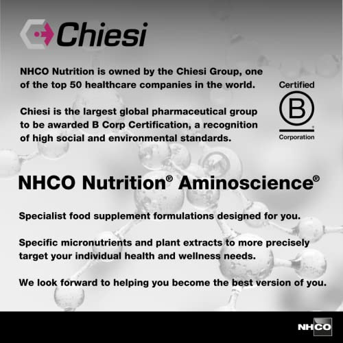 NHCO Aminoscience Metabolism Support Food Supplement Capsules - 17 Active Ingredients (4 Week Supply) Formulated to Support Weight & Overall Wellbeing - Vegan - Vegetarian