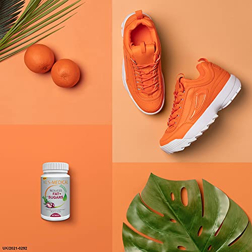 NEW XLS-Medical Weight Loss Plus Tablets | Reduces Fats and Sugars Absorption | With Natural Ingredients Gentle on the system | Clinically proven efficacy | 120 Tablets