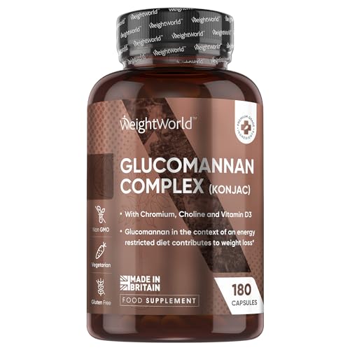 Glucomannan Capsules with Chromium - Effective Weight Loss