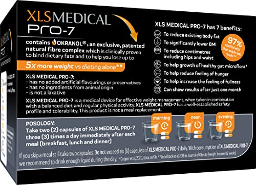 XLS Medical PRO-7: Powerful Weight Loss - 180 Caps