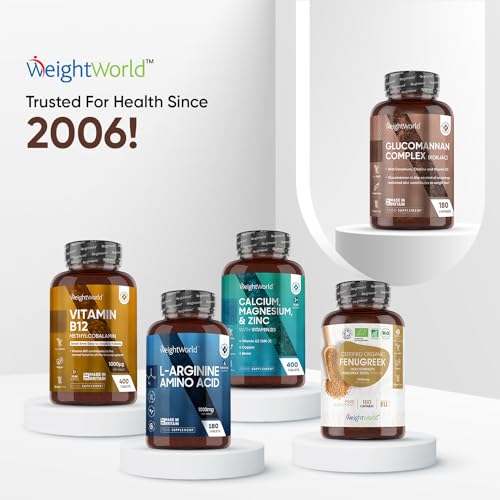 Glucomannan Capsules with Chromium - Effective Weight Loss